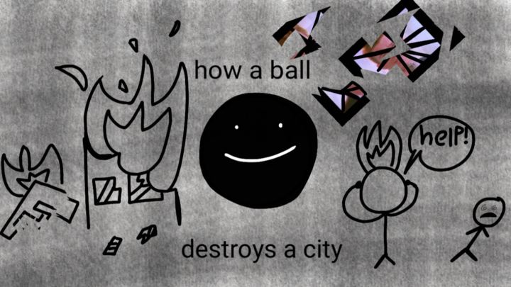 How a ball destroys a city snek pek
