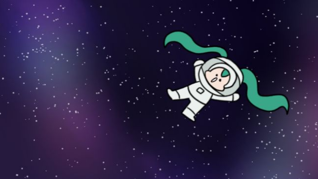 Miku goes to space