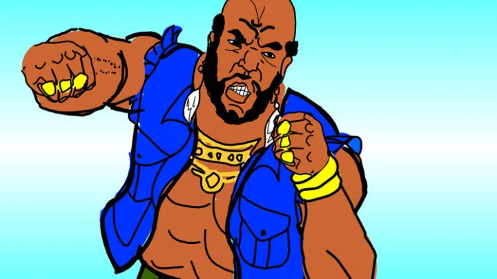 Mr.T vs, Ghandi