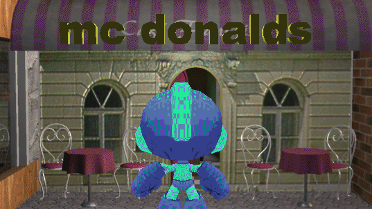 Megaman go to mcdonalds movie