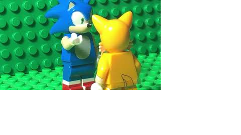 Lego Sonic talks about Pickle Rick
