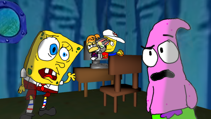 SpongeBob Makes A Blender Animation 2