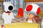 Brian and Toad cure their malnutrition
