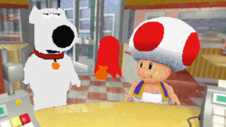 Brian and Toad cure their malnutrition