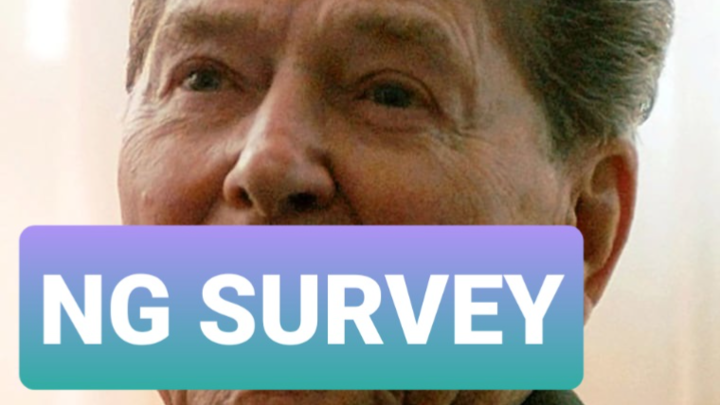 NG Presidential Survey (REAGAN)