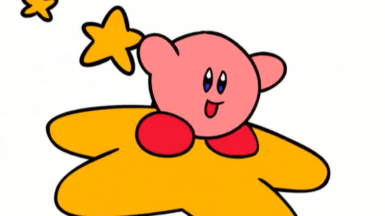 Kirby on da Warp Star