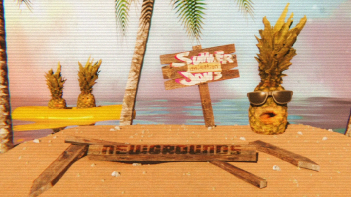 Le Pineapple [Newgrounds TV bumper]