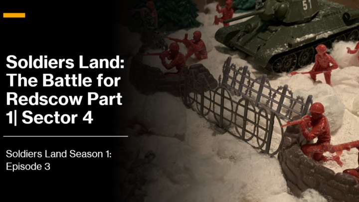 Soldiers Land Season 1: The Battle of Redscow Part 1: Sector 4| A Stop Motion Animation