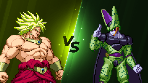 Broly vs Cell