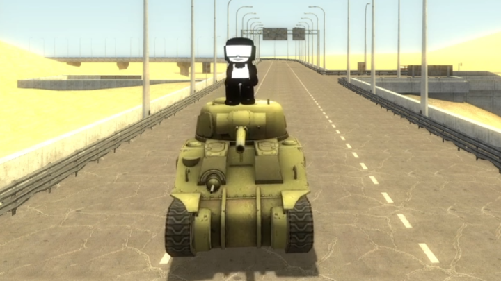 Tankman in gm_highway [Newgrounds TV Bumper]
