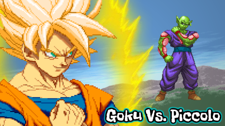 Goku Vs. Piccolo (Sprite Animation)