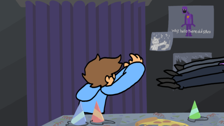 what if you randomly teleported in Five Nights at Freddy's (ANIMATION)