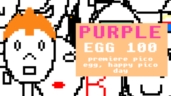 Purple Egg 100
