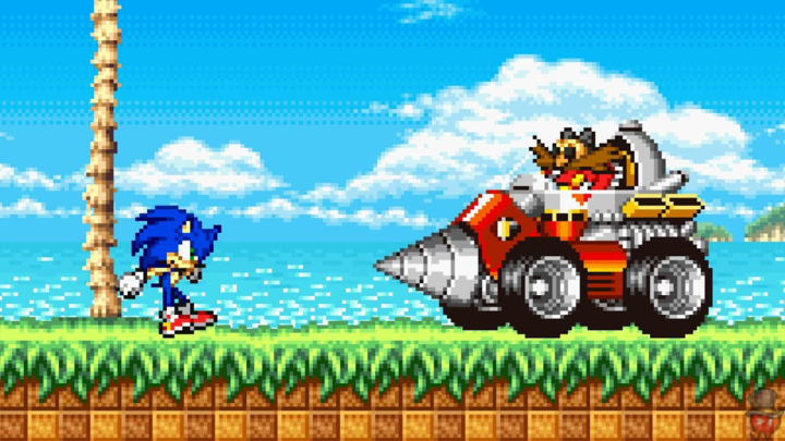 SuperPlushMultiverse's Time Stop Collab (Sonic The Hedgehog Sprite Animation)