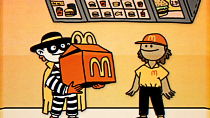 The McDonalds - Hamburglar Strikes Again!