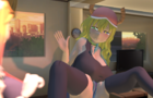 Lucoa Giantess Room Growth!