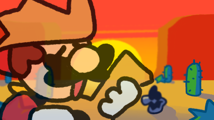 Mario Country Roads (Animated)