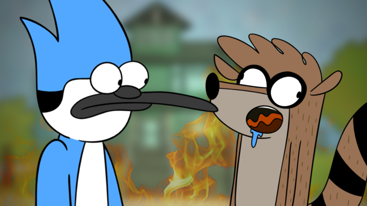 Every Regular Show episode be like...