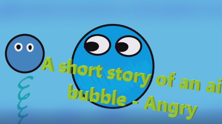 A short story of an air bubble angry