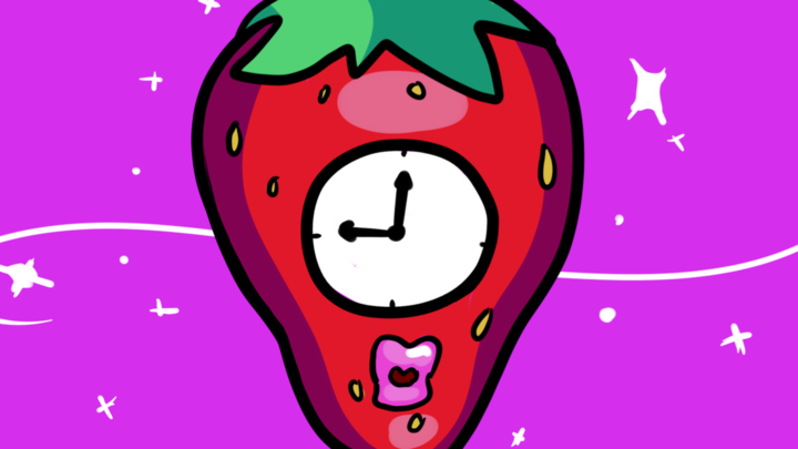 Strawberry Clock dressup