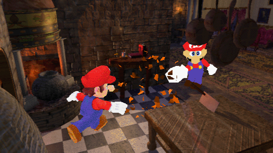 Mario meets Freddie Fachbare