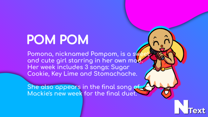 Pom Pom Character Text Story