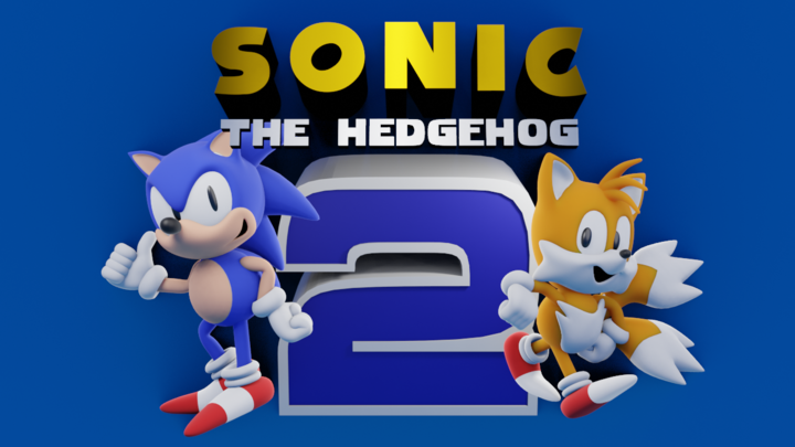Sonic The Hedgehog 2 INTRO - 3D RECREATION