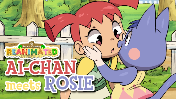 Ai-chan Meets Rosie | Animal Crossing Reanimated