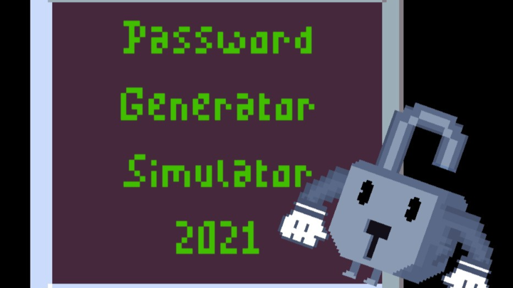 Password Generator Simulator 2021