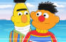 The Titanic but with Bert and Ernie