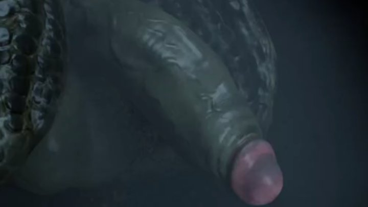 Throbbing monster cock