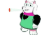 3D Ralsei smoking model preview