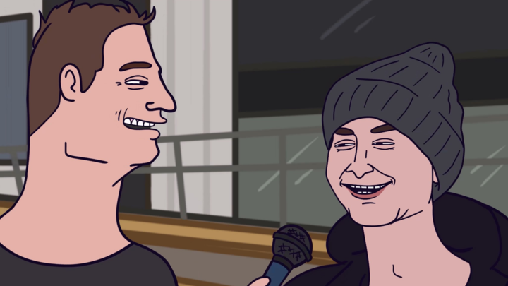 best interview ever animated (Kyle from Indiana)