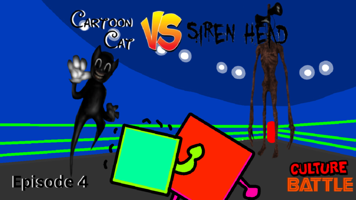 Red And Mint - Season 1 Episode 8: "Cartoon Cat Vs Siren Head"