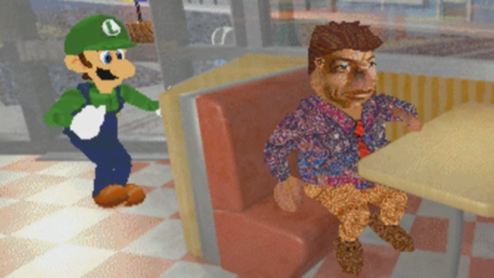 Luigi Meets The President