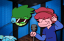 BenSD and FunnyBob in the studio.