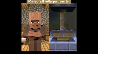Minecraft Villager Reacts (Minecraft Animation) [WARNING: Quick Images]