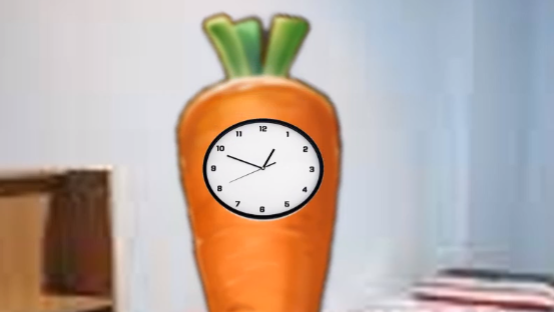 carrot clock