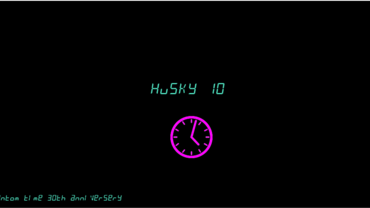 Husky 10 logo 4: the phantom time hypothesis