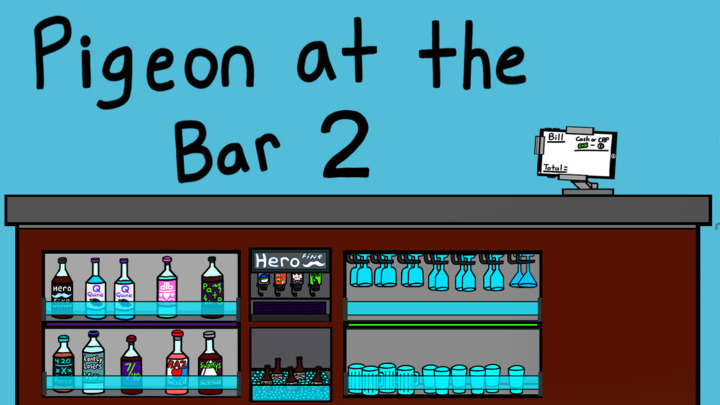 Pigeon At The Bar 2-