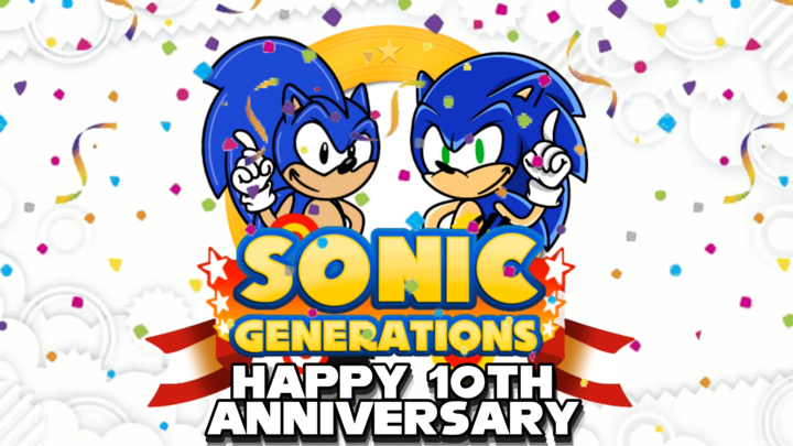Happy 10th Anniversary SONIC GENERAIONS