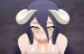 Albedo Sloppy Blowjob
