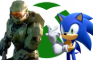 Master Chief and Sonic