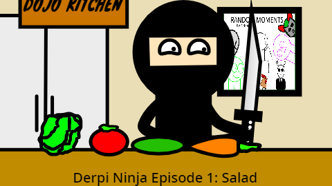 Derpi Ninja Episode 1: Salad