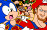 Sonic Meets Chris Pratt & the Mario Movie Cast