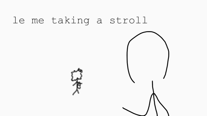 just taking le stroll ANIMATED