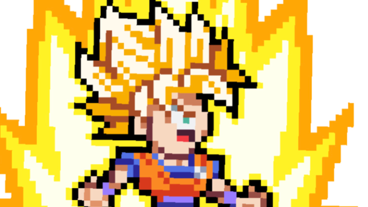 Goku’s racist evolution (sprite animation)