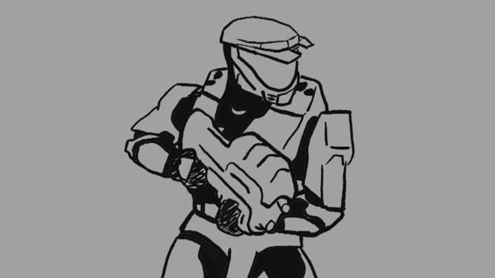 Halo Master Chief animation test