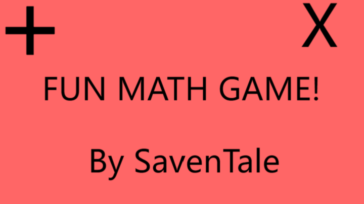 Math Practice Game