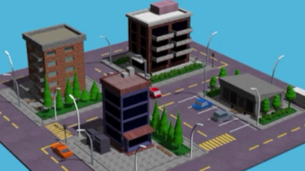3D City Animation